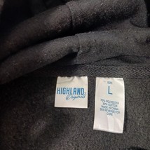 Highland Originals Men's Black Cotton Blend Pullover Hoodie Sweatshirt Sz Large image 3