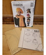Vintage 1998 McCalls 9551 Fashion Accs Pattern Hats/Scarves/Tote/Roll-up... - $425.38 MXN