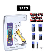 Digital Battery Tester C D N AA AAA 9V 1.5V Display Capacitance Diagnost... - €8,53 EUR