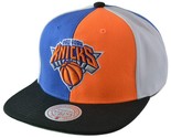 New York Knicks Mitchell &amp; Ness NBA Pinwheel Basketball Men&#39;s Snapback C... - £23.77 GBP