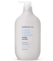 Method Body Wash Simply Nourish 28.0fl oz - £24.71 GBP