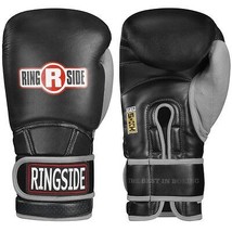New Ringside Boxing MMA Kickboxing Gel Shock Safety Sparring 16oz Gloves - Black - £79.92 GBP