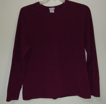 Womens Old Navy Burgundy Long Sleeve Top Size XXL - $6.95