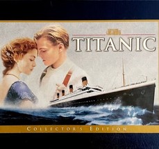 Titanic Collector&#39;s Edition Vintage VHS Tapes Booklet Film Strip Limited VHSBX8 - £27.33 GBP
