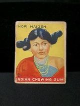 1933 GOUDEY INDIAN CHEWING GUM CARD # 84 Hopi Maiden Pueblo Native Ameri... - $19.64