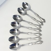 Everbrite Deluxe EVS10 Teaspoons 6&quot; Lot of 7 Stainless - £23.02 GBP