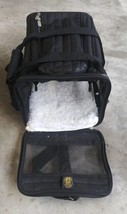 Sherpa&#39;s Pet Trading Company Original Travel Bag Black for Small Cats Dogs USED - £10.95 GBP