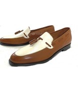 1968 Mezlan Tassel Loafer Brown/Bone Men&#39;s Size 10  (Never Worn) - $4,128.15 MXN