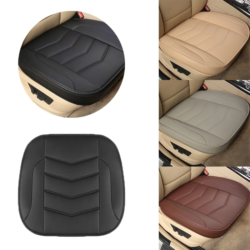 Car Seat Covers Universal PU Leather Seat Cover Four Seasons Automobiles Covers - £19.09 GBP+