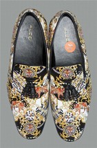 ALDO Boomer Baroque Chains Tigers Studded Tassels Slip-on Shoes Mn&#39;s DIS... - $50.99