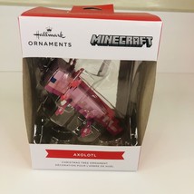New Hallmark Minecraft Axolotl Christmas Tree Ornament 2023 - £7.61 GBP