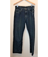Wrangler Premium Denim Jeans Relaxed Fit Straight Leg Size 34 x 32 - £16.98 GBP