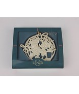 Lenox Disney Mickey Mouse &amp; Minnie Season&#39;s Greetings Porcelain Ornament... - £15.76 GBP