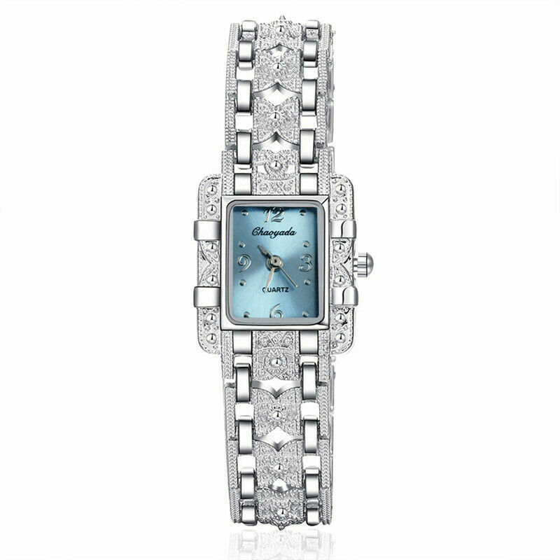 New Women’s Silver Fancy Bracelet Analog Dress Watch - $14.85
