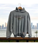 Vtg Mackinaw City Michigan Hoodie Sweatshirt Men&#39;s M/L Anchor 90s DiPort... - $64.30 CAD