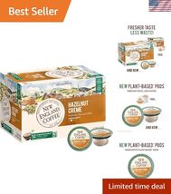 Hazelnut Crème Medium Roast Single Serve Pods, 12ct Box Pack of 6 - $100.77