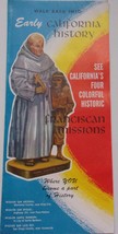 Vintage See California’s 4 Colorful Historic Franciscan Missions Brochure - $75.95 MXN