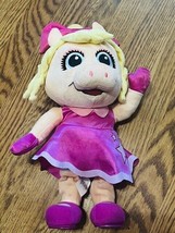 Miss Piggy Plush Stuffed Animal Vtg Baby Jim Henson Muppets Battery Talk... - $39.55