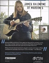 Maroon 5 James Valentine Martin GPCPA1 acoustic guitar ad 8 x 11 advertisement - £3.31 GBP