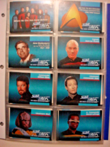 1992 Star Trek The Next Generation-ex/mt in pages-120 cards - $14.50