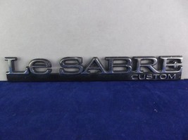 1992-1996 Buick &quot;LeSabre Custom&quot; Rear Side Fender Emblem OEM - £6.29 GBP
