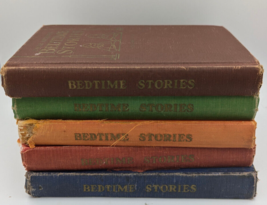 Vintage 1941 UNCLE ARTHUR&#39;S  Bedtime Stories Volumes 1-20  5 Book Set Lot Rare - £61.13 GBP