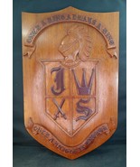 Carved Wood Crest &quot;Once A King...&quot; - $24.00