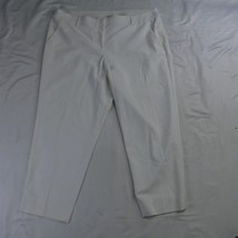 Lane Bryant 20 Plus White Modernist Collection Slim Ankle Womens Dress Pants - £15.14 GBP