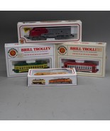 HO Lot Trolley Cars # 304 Brill Trolley Market Street EC1 Track Cleaner ... - $124.72 CAD