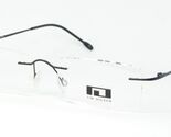 TIM DILSEN TD283 BLACK EYEGLASSES GLASSES METAL RIMLESS 50-18-135mm Germany - $55.59
