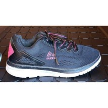 RBX Girls Lace Up Active Sneakers Black &amp; Pink EF4923 Size 3 - $26.30