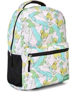 Disney Tinker Bell Backpack School Bag Full Size Laptop Sleeve 17&quot; Licen... - $64.35