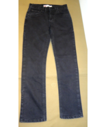 DESIGNER LEVI STRAUSS 511 REGULAR BLACK SLIM  JEANS PANTS YOUTH SIZE 14 ... - $21.05