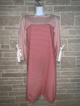 lauren ralph lauren Thariana Bow Bell Sleeve Nautical Striped Dress Size... - $44.55