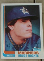 Bruce Bochte, Mariners, 1982  #224 Topps Baseball Card, VG COND - £0.77 GBP