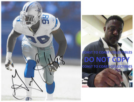 Greg Ellis Signed 8x10 Photo COA Proof Dallas Cowboys Football Autographed - £50.60 GBP