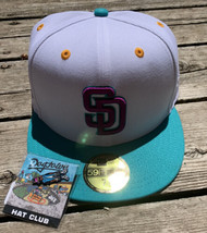 Hat Club Dogtown Collection San Diego Padres With Pin 7 7/8 Fitted Skate... - £46.74 GBP