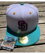 Hat Club Dogtown Collection San Diego Padres With Pin 7 7/8 Fitted Skate... - $59.40