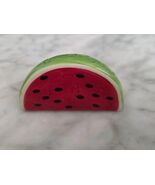 Nora Fleming Watermelon Slice Mini with Embossed NF Initial Design - $1,808.09 MXN