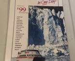 Vintage 26 Alaskan Glaciers Brochure Anchorage Alaska BRO6 - $9.89