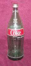 single [1}  vintage glass bottle {coca-cola} - £9.34 GBP