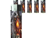 Scary Zombie D8 Set of 5 Electronic Refillable Butane - £12.41 GBP