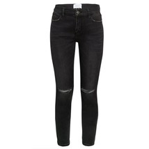 Current/Elliott Stiletto Skinny Jeans Black 2 Year Destroy Distressed Si... - $27.32
