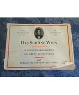 Die Musikstadt Wien I M Schubert-Jahr Das Schone Wien 1928 Bruno Reiffen... - $27.25 CAD