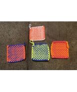 4 Handmade Potholder Woven Loom Hot Pad Trivet Pot Holders Coaster Lot 4... - €6,92 EUR
