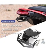 Motorcycle Rear License Plate Holder Bracket with Light For Yamaha Tenere - $80.77