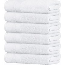 Wealuxe Cotton Bath Towels - 24X50 Inch - Lightweight Soft And Absorbent... - £51.92 GBP