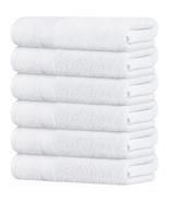 Wealuxe Cotton Bath Towels - 24X50 Inch - Lightweight Soft And Absorbent... - £51.89 GBP
