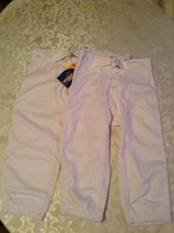 Champro Sports football pants New Size youth L large Lot of 2 boys white - £17.27 GBP