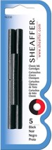 Sheaffer Skrip Ink Cartridge, Black, Pack of 5 Cartridges - $10.99